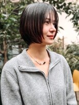 ヴヴ(Bub) ミニボブ ツヤ髪 10代20代 ショートボブ 小顔カット