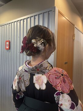 ハイドゥンシーク(HiDE&SEEK) 卒業式ヘア