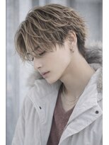 グレイバイニューヨークニューヨーク 京都北大路(Gray by NYNY)&nbsp;バレイヤージュ×フェザーパーマ