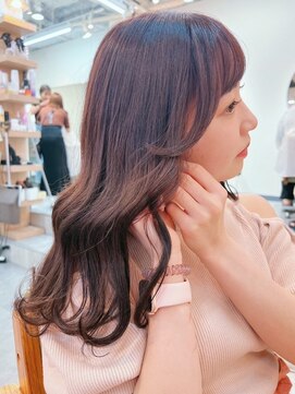 ロウバイレボ 柏(lou by revo) ミディアム/韓国風/レイヤーカット/顔回りカット/柏駅