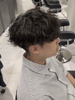 men's salon HYPE 名古屋伏見 メンズサロン/men'sパーマ/men'sカット/men'sショート メンズカット×波巻きパーマ(伏見/伏見駅/栄/メンズ)