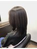 【酸性カラー・ヘアマニキュア】＋白髪染　￥7,300～　※カット無