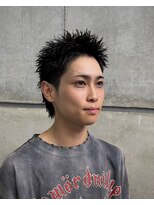 オーシャントーキョー ホワイト 原宿(OCEAN TOKYO WHITE) スパイキーショートベリーショート短髪アップバングフェード