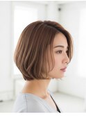 前下がりボブ