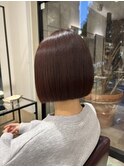 ボブ切りっぱなしボブミニボブ