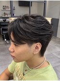 【メンズ人気】ナチュラルフェザーショート