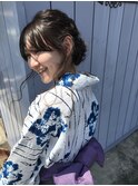 浴衣着付け×アレンジ