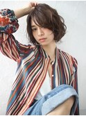 大人カワイイ小顔フレンチショートボブ