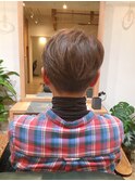 ツーブロックベリーショート