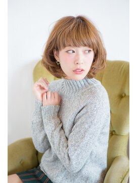 ヘアーズ ロッソ テラス(hair's ROSSO TERRACE) [鶴見]大人かわいい無造作マッシュショートボブ☆[30代40代50代]