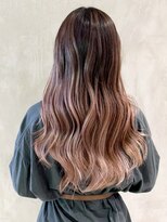 アイティー バイ アルバム 浦和店(IT by ALBUM) ピンクベージュウェーブ_セシルカットココアブラウン_ba291123