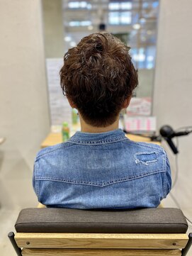 ティーズピーク(ty s peak) 2ブロックグラデーションパーマスタイル