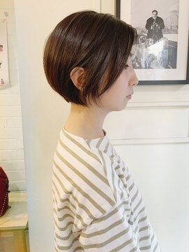 シーバイシー(CxC) ナチュラルショートボブ/マットベージュ/ミニボブ