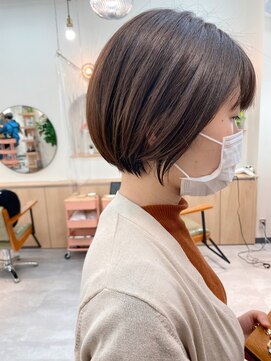 ロウバイレボ 柏(lou by revo) ショートボブ/ミニボブ/マッシュ/切りっぱなし/柏駅