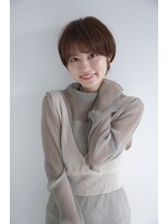 エヌ トーキョー(enu TOKYO) マッシュショートで女性らしく ショコラベージュ