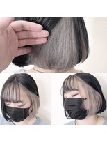 フェアリーテール つきのわ店&nbsp;ショートインナーカラー