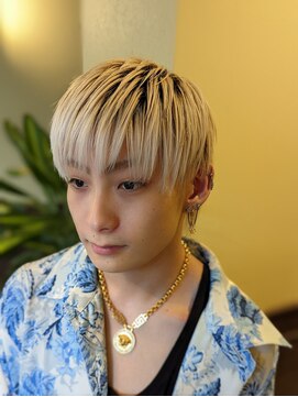 トウキョウバーバーヴァッシュ 神保町店(Tokyo Barber VASH) マッシュベースウルフ