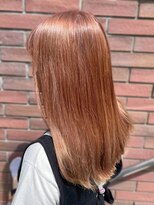 アース 東戸塚店(HAIR & MAKE EARTH) 20代30代大人可愛い透明感ピンクブラウンケアブリーチ小顔