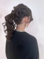 シュガー ヘアアンドネイル 仙台(SUGAR)&nbsp;ゆるふわポニーテール○＊