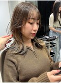 【ARTE表参道/青山】小顔レイヤー×シアベージュ