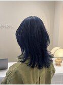 ブリーチ必須！ブルーカラー