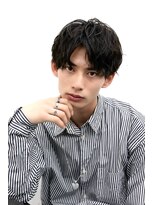 アーリー(Ali'i)&nbsp;シャドウパーマソフトツイストパーマセンターパートマッシュ