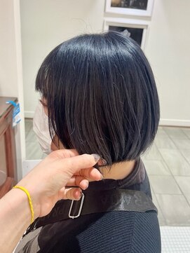 ビーハイブアヴェダ PARCO2店(BEHIVE AVEDA) 【yuuna】deep　blue