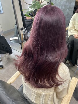 オグジュアリー 表参道(aux.) 《Akari》ディープラベンダー