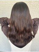 コテ巻き風パーマスタイル