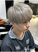 メンズマッシュパーマニュアンスパーマスパイラルパーマ刈り上げ