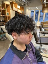 アメラボ(AmeLab)&nbsp;ゆるふわ　シャドウパーマ　グリース仕上げ