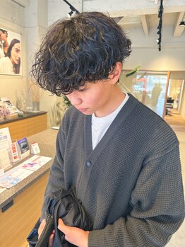 アルジャーノンシロ(ALGERNON shiro)の写真/似合わせカラー/パーマStyle×本格ケアでダメージを最小限に抑えながら、あなたのカッコよさを引き出す―。