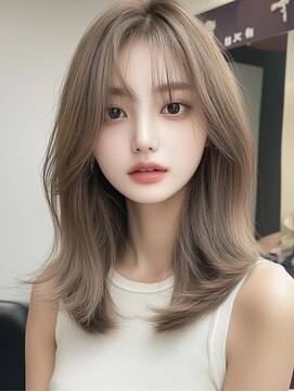 レヴ 草加店(LEV.) 美髪ワイドバング外はねボブ