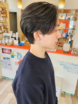 リップソウル(RIP SOUL) 《RIP SOUL》センターパート フェザーショート