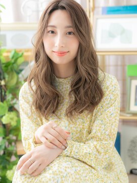 カバーヘア イヴ 戸頭店(COVER HAIR EVE) 外国人風レイヤーカット抜け感センターパートc6戸頭20代30代40代