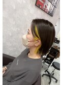 切りっぱなし/インナー＊イエロー