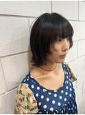 くびれヘアハイライトカラー/夏のヘアアレンジ/レイヤースタイル