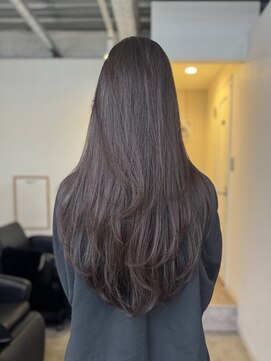 バンクスヘアー(BANK'S HAIR) 【艶ロング×柔らかレイヤー】後ろ姿で差がつく美シルエット