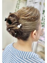 ジェシータ 品川駅前店(GESHITA)&nbsp;アレンジ夜会巻き【品川/ヘアセット/着付け】