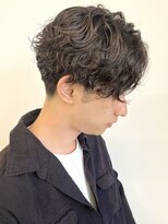 モリオフロムロンドン 松戸店(Morio from London)&nbsp;【morio松戸 アイダ】ナチュラルカールメンズパーマツーブロック