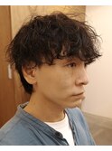 メンズシャドウパーマ