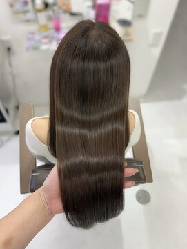 ハピネス 梅田茶屋町店(HAPPINESS) 韓国風/レイヤーカット/顔周り/顔まわり/髪質改善/ベージュ