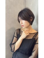 アグ ヘアー ネスト 茨木店(Agu hair nest)&nbsp;大人ショートボブ 20代30代40代ヘア 小顔 大阪クビレ茨木