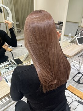 ゼスト フィーノ(ZEST fino) 【平林鼓】髪質改善×柔らかピンクベージュ