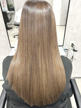 【Clair雲山】髪質改善×ヘーゼルベージュ