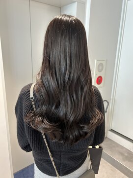 トリッカ シブヤ(TRICCA SHIBUYA) チョコブラウン/暗めカラー/スーパーロング/巻き髪/韓国風