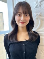 ガーデントウキョウ(GARDEN Tokyo) ミディアムヘア/グレージュカラー/前髪カット