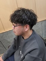 ニアウ 伊勢崎連取店(Niau)&nbsp;刈り上げマッシュ波巻きツイストスパイラルパーマ