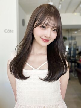 コート 表参道(Cote) 美髪レイヤーカット/顔まわりレイヤー/くびれロングレイヤー