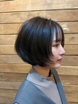 ココチヘアーサロン&nbsp;レイヤーミニボブ